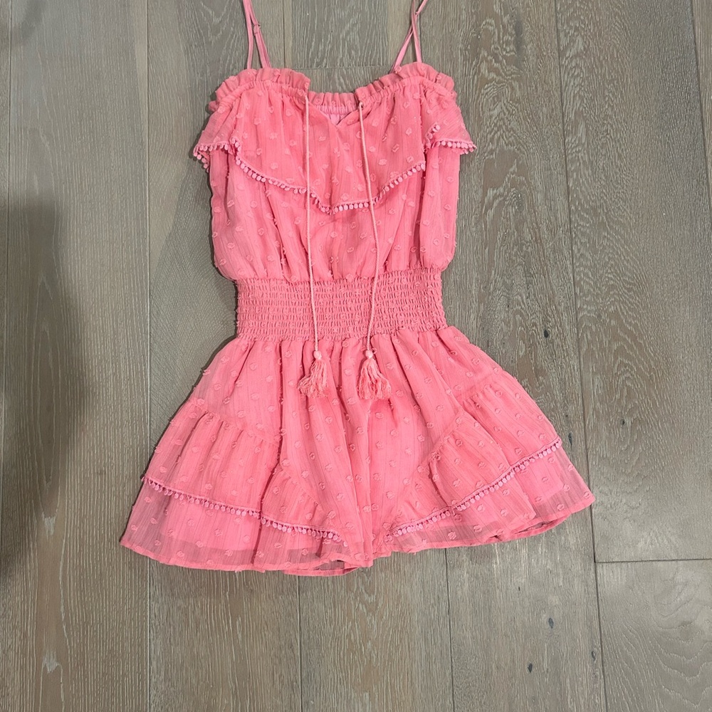 Katie J NYC Pink Textured Dress